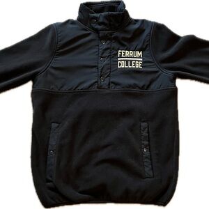 Ferrum College Black Pullover Fleece